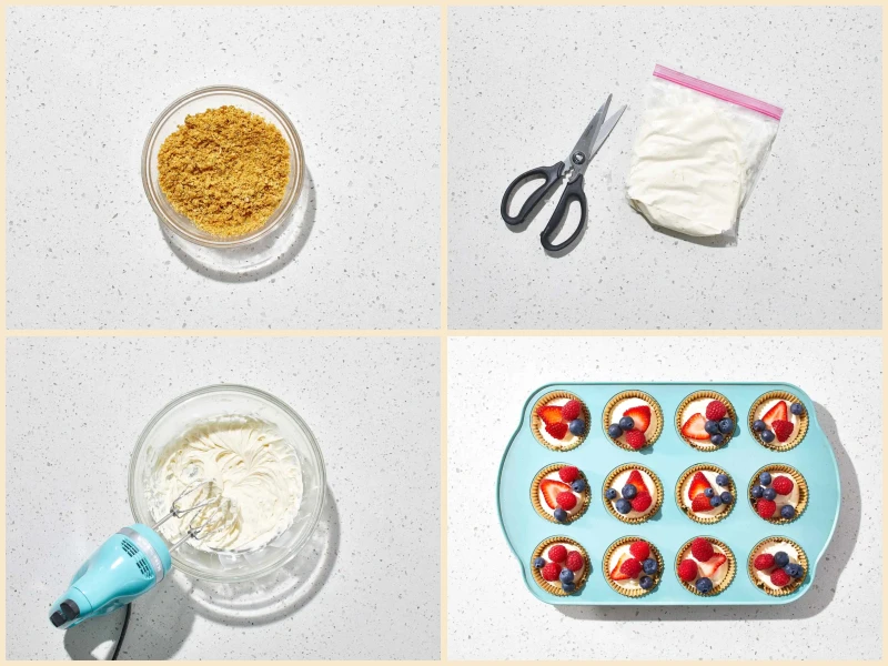 Mini No-Bake Cheesecakes Recipe