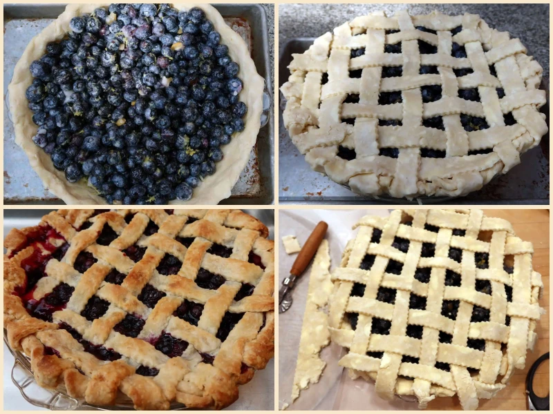 Preserved Lemon Blueberry Pie Recipe
