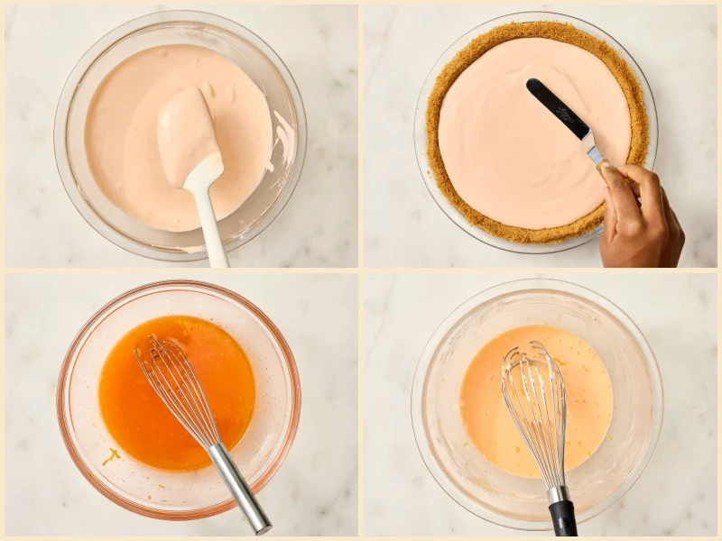 No-Bake Orange Creamsicle Pie Recipe