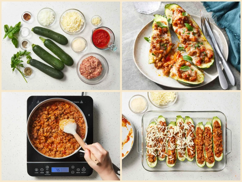 Zucchini Boats Recipe