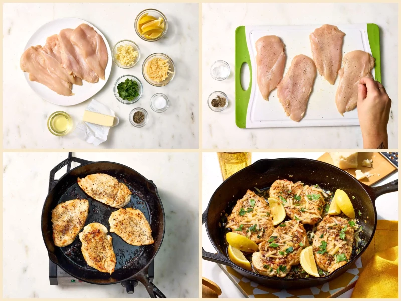 Skillet Garlic Knot Chicken Recipe