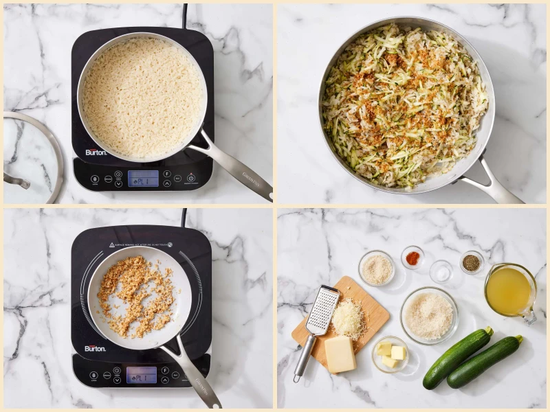 Cheesy Zucchini Rice Recipe