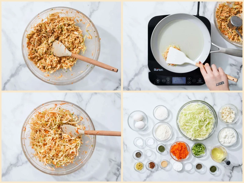 Cabbage Fritters Recipe