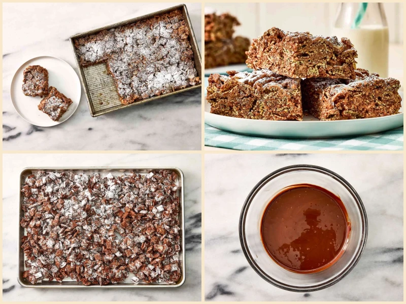 Puppy Chow Crispy Treats