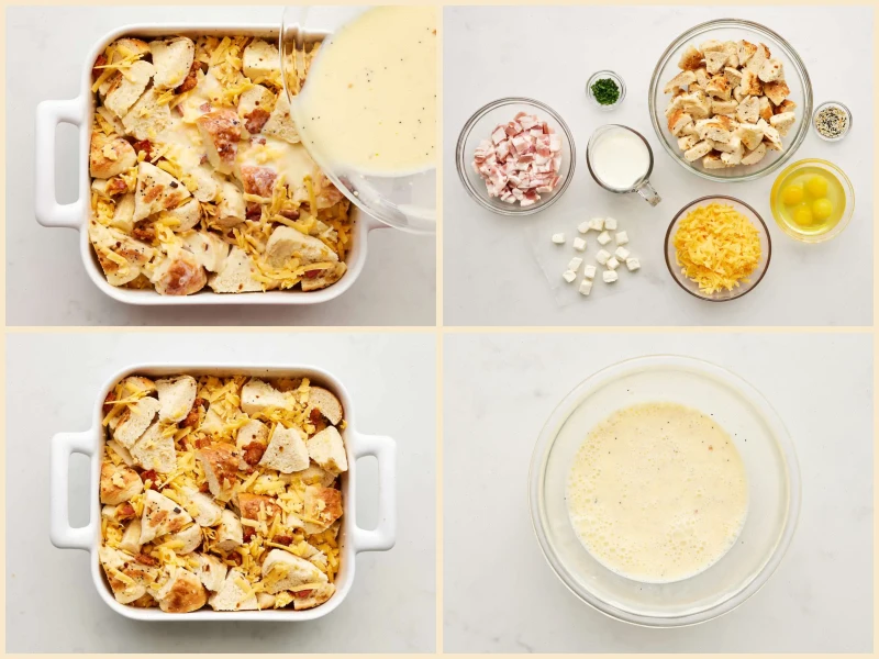 Everything Bagel Breakfast Casserole