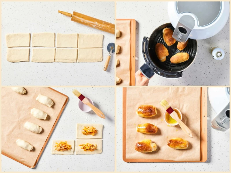 Buffalo Chicken Pizza Rolls Recipe