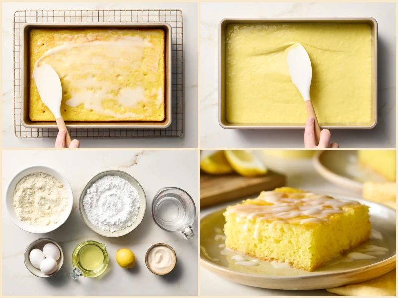 Lemon Jell-O Cake Recipe