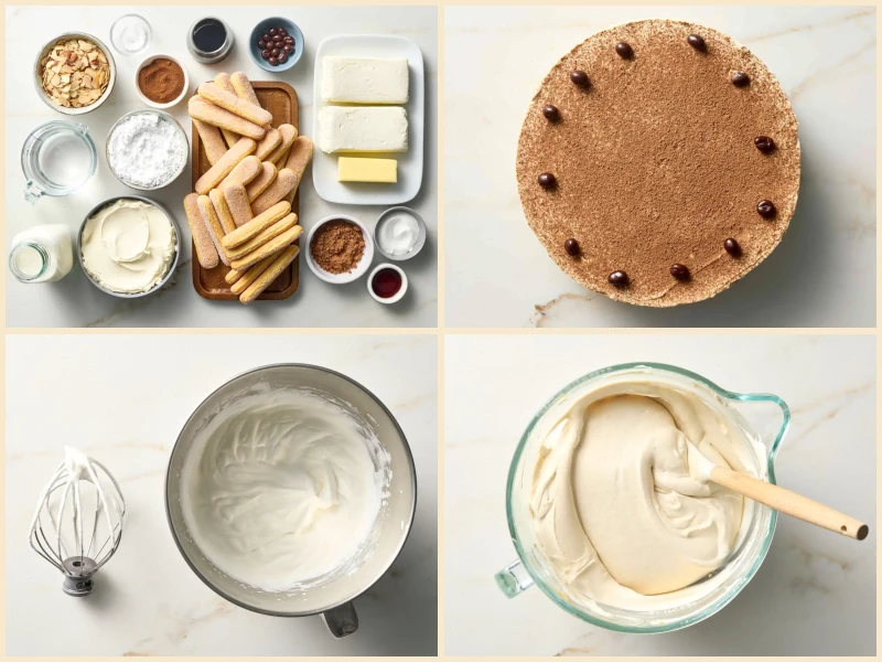 No-Bake Tiramisu Cheesecake Recipe