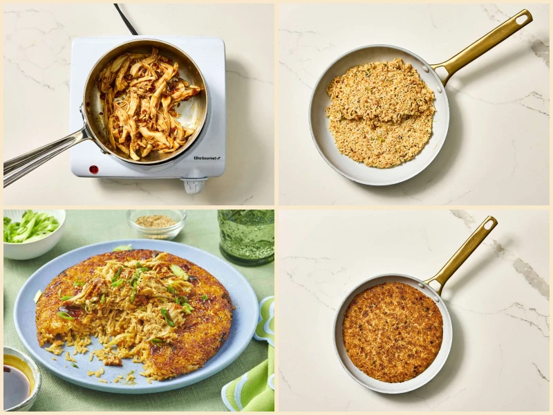 Chicken Teriyaki Crispy Rice Recipe