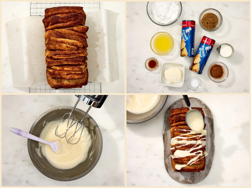 Cinnamon Roll Pull-Apart Toast Recipe