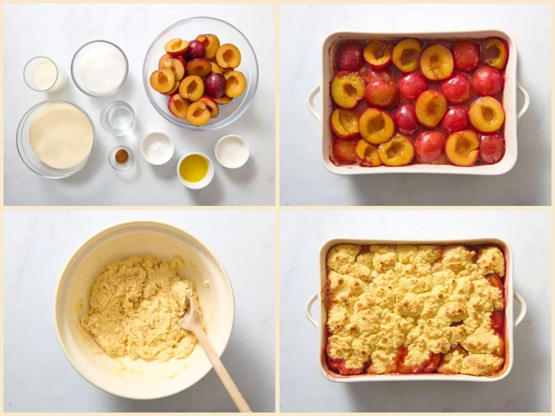 Plum Cobbler Recipe