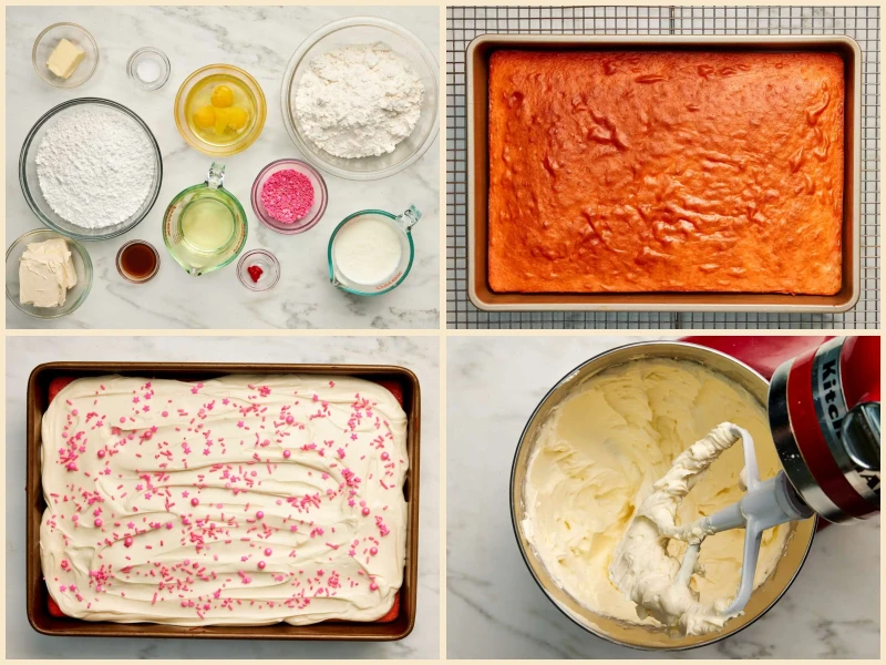 Pink Velvet Cake Recipe