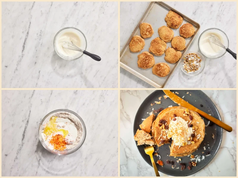 Carrot Cake Pancakes Recipe