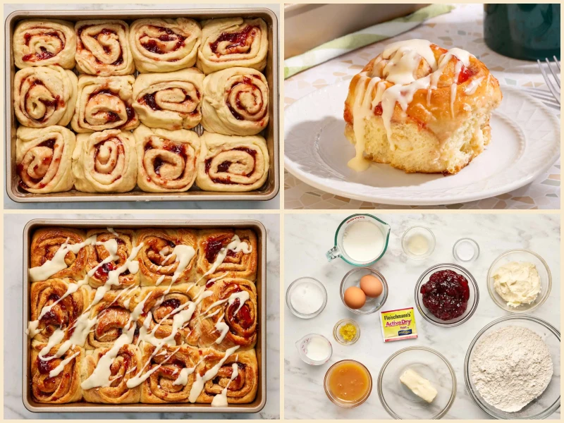 Strawberry Lemon Cheesecake Rolls Recipe