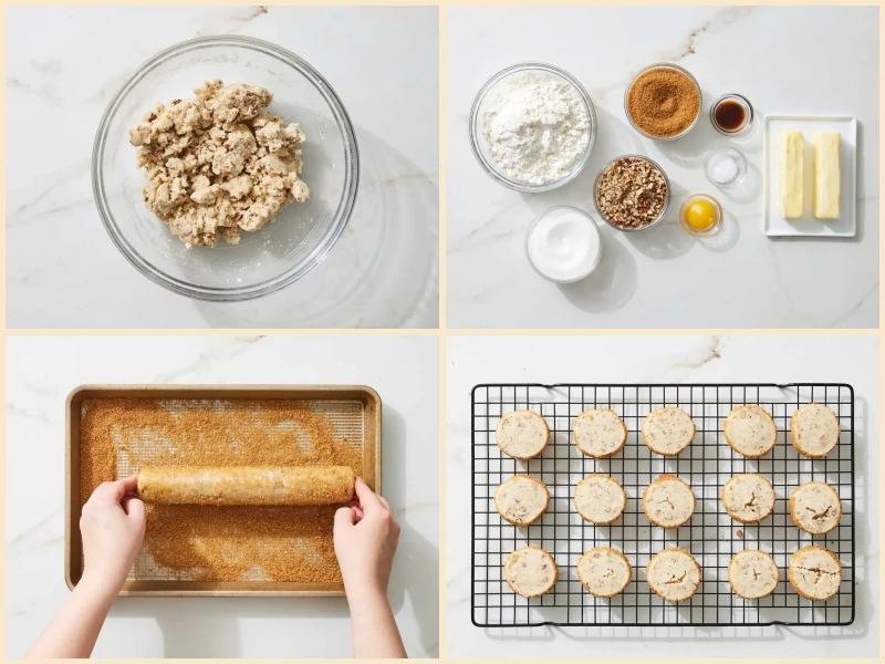 Pecan Shortbread Cookies Recipe