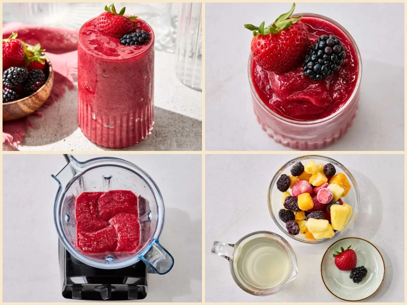 2-Ingredient Frozen Fruit Smoothie Recipe