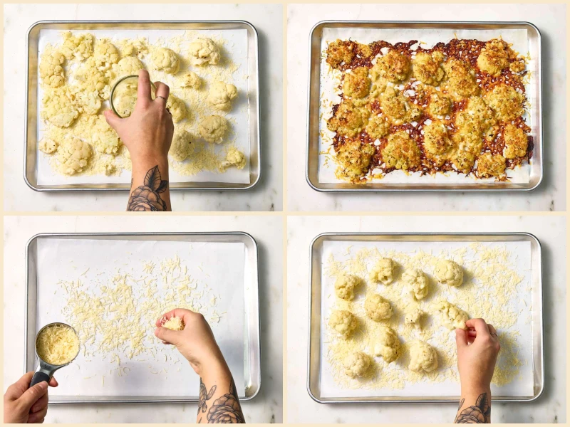 Parmesan-Crusted Smashed Cauliflower Recipe