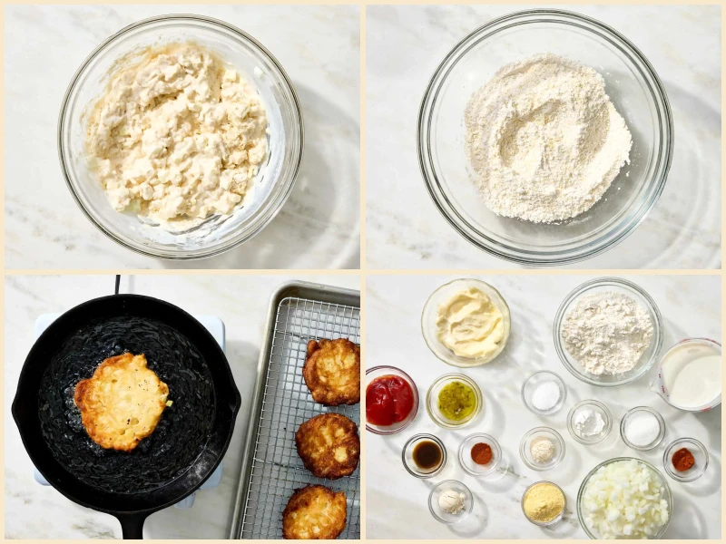 Onion Patties Recipe