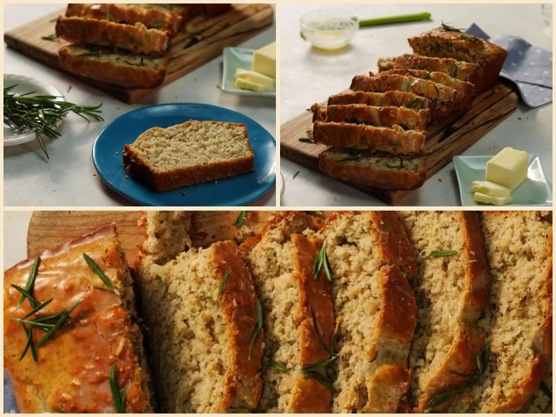 Rosemary-Garlic Beer Bread Recipe