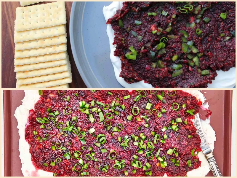 Jalapeno Cranberry Cream Cheese Dip Recipe