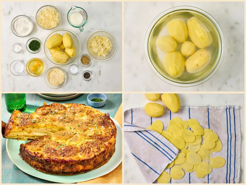 Million Layer Potato Cake Recipe