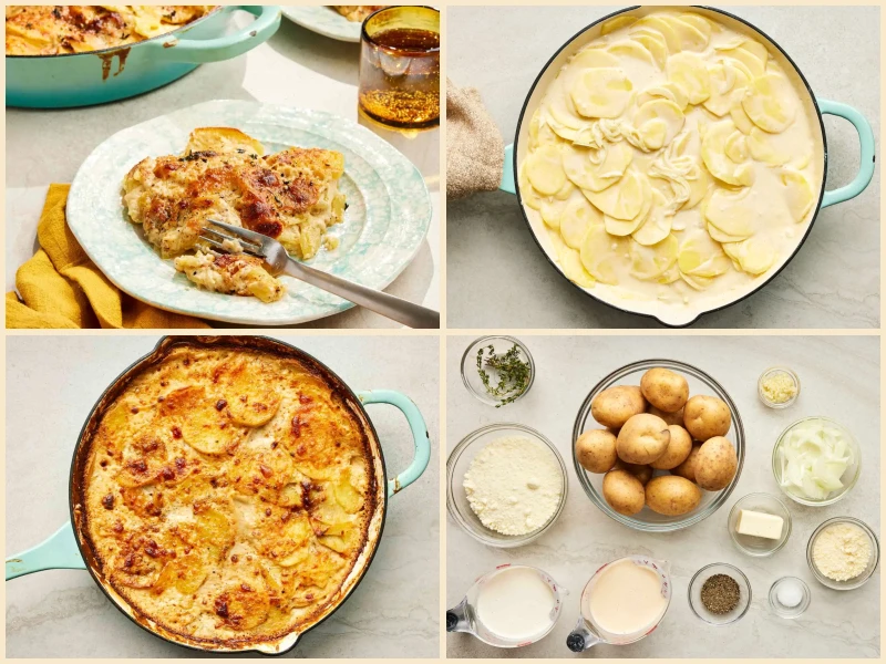 Cacio e Pepe Potato Gratin Recipe