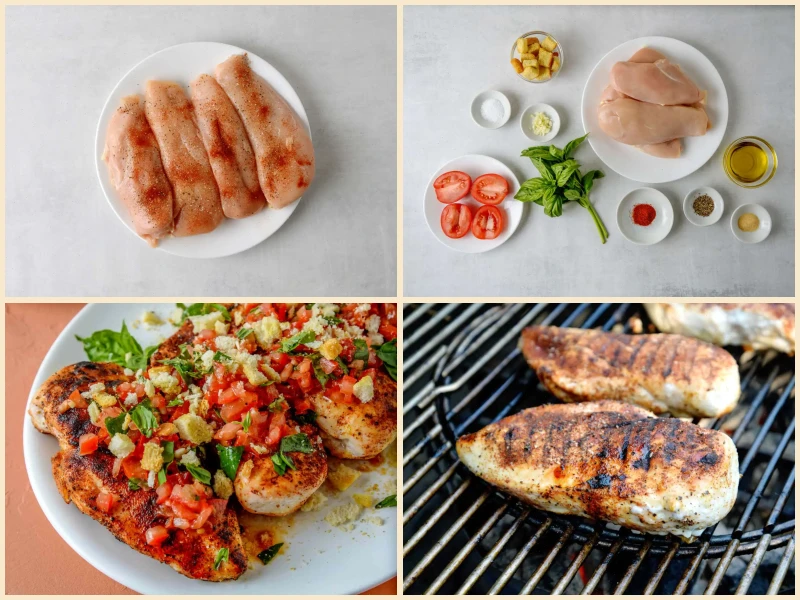 Grilled Bruschetta Chicken