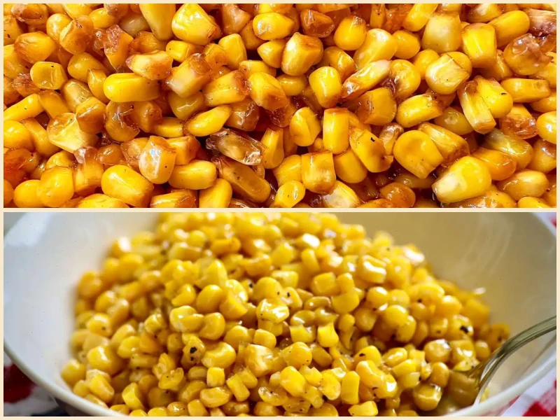 Hot Honey Butter Skillet Corn Recipe