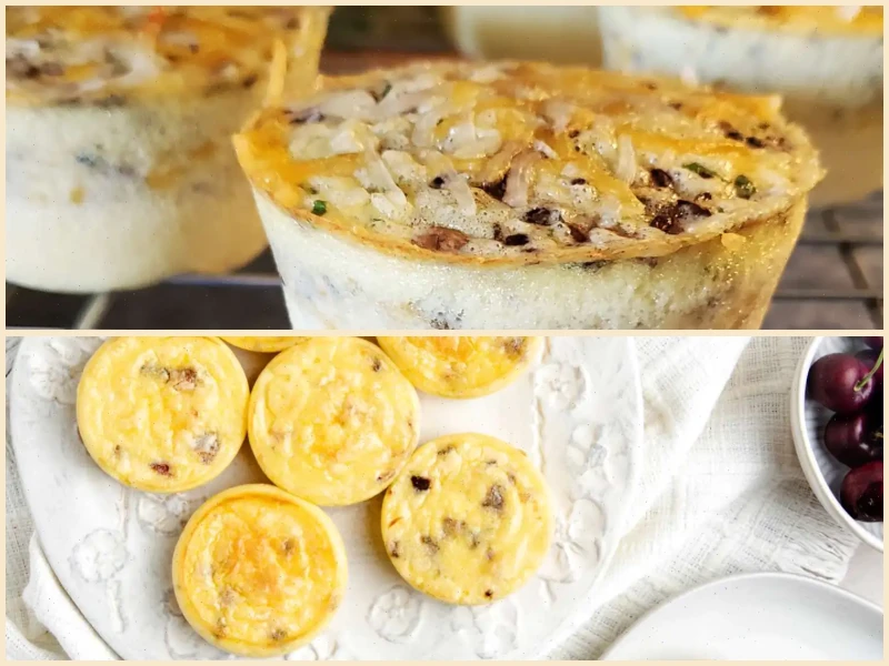 Copycat Starbucks Bacon & Gruyere Egg Bites