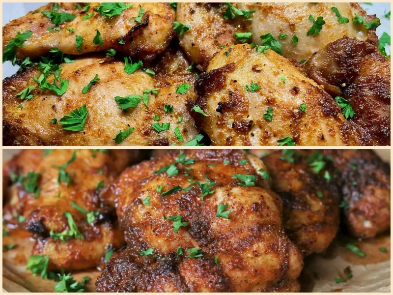 Baked Boneless Chicken Thighs Recipe