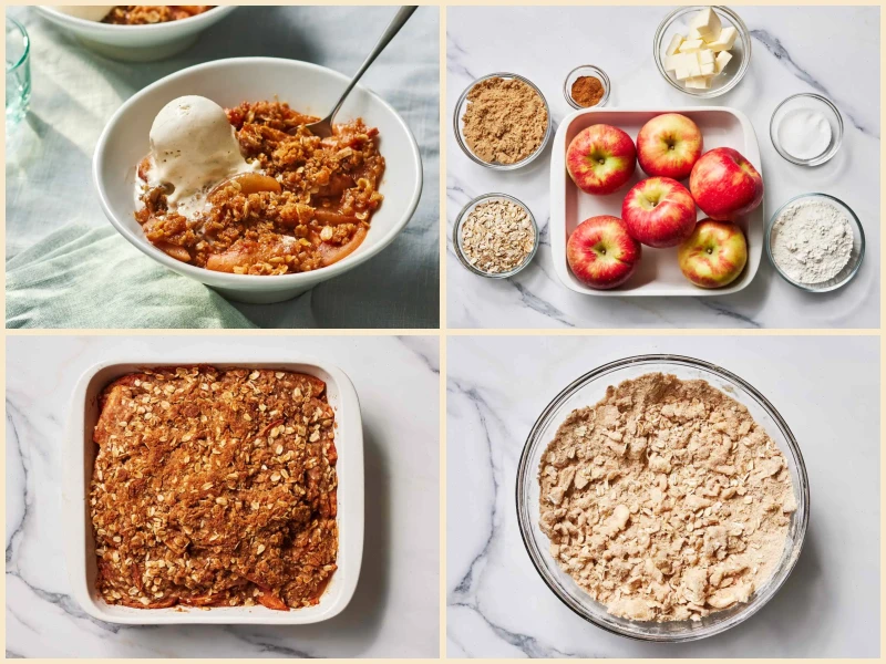 Easy Apple Crisp with Oat Topping Recipe
