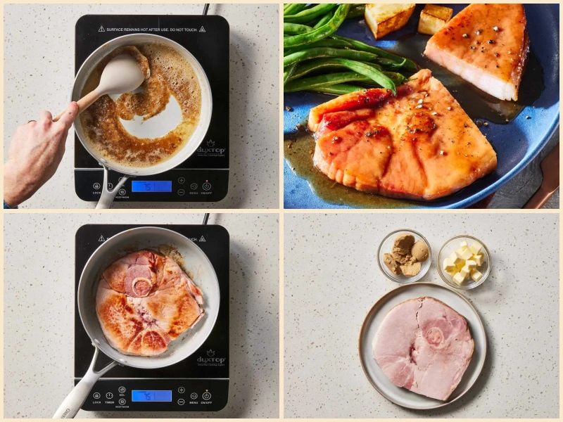 Brown Sugar Ham Steak Recipe