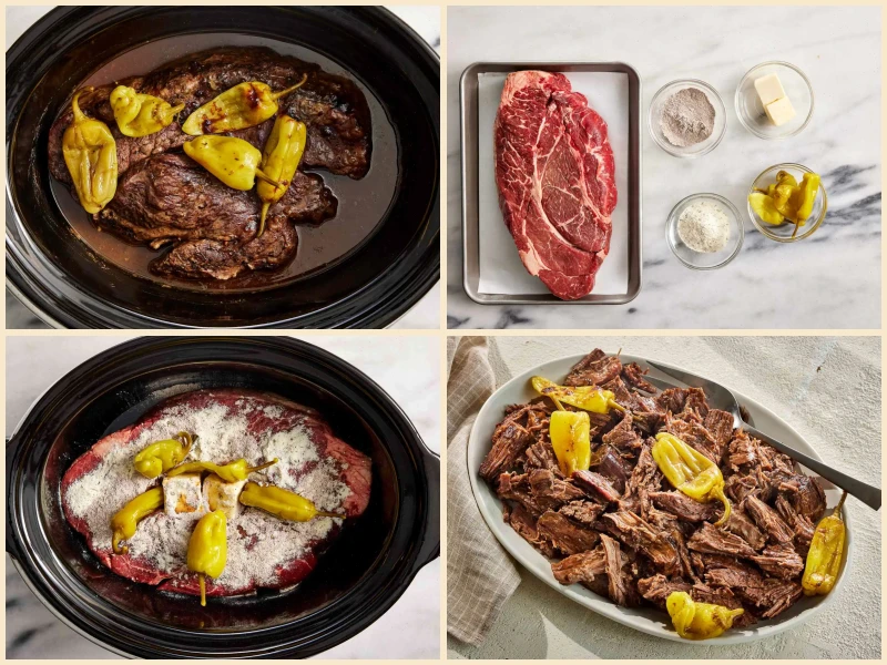 Mississippi Roast (Slow Cooker Pepperoncini Pot Roast) Recipe