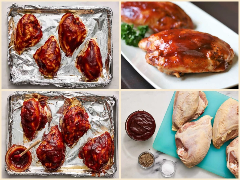 BBQ Chicken Breasts in the Oven Recipe