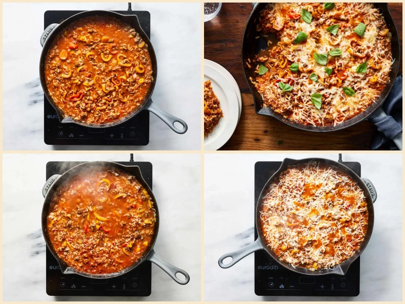 Unstuffed Pepper Skillet Recipe