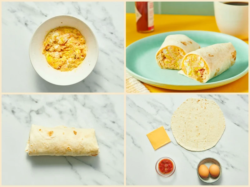 Minute Breakfast Burrito Recipe