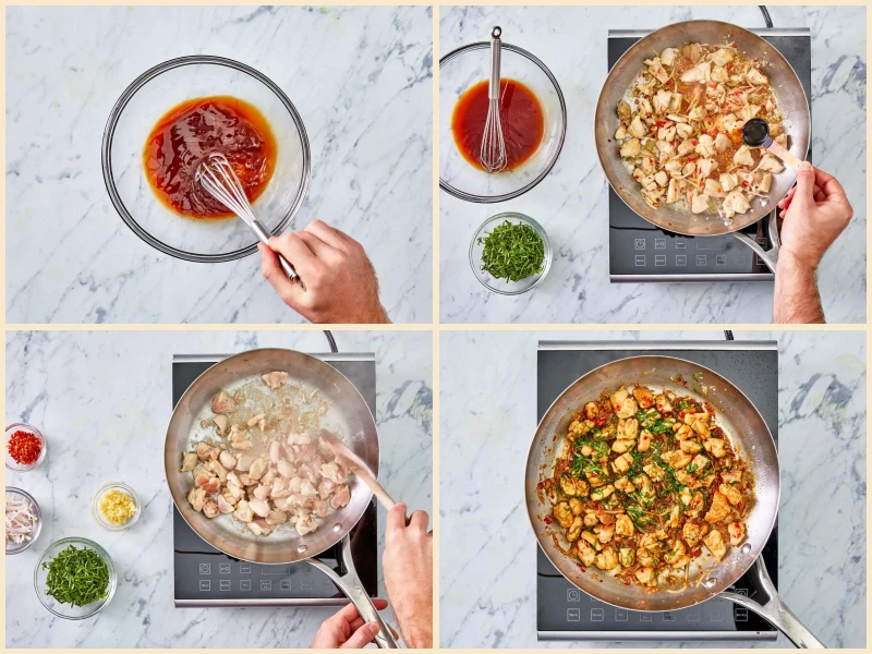 Spicy Thai Basil Chicken (Pad Krapow Gai) Recipe