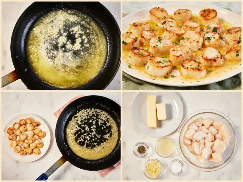 Easy Garlic-Lemon Scallops Recipe