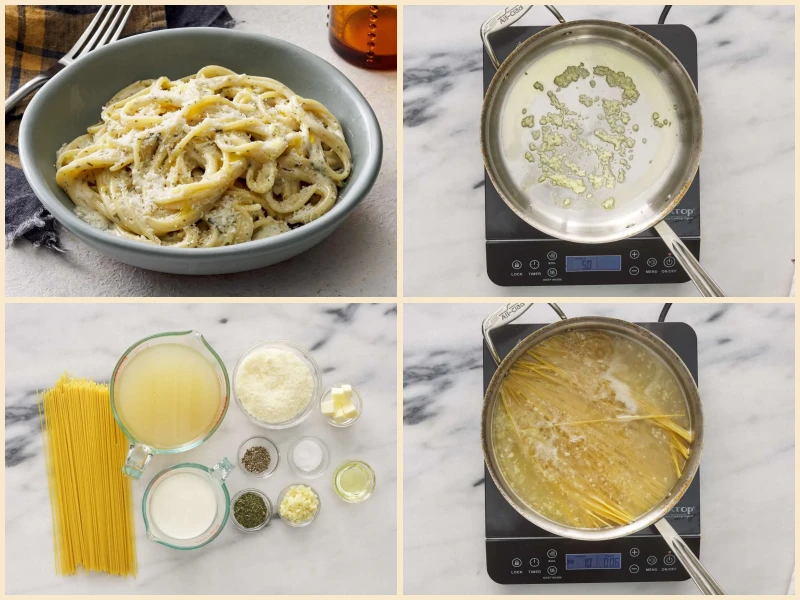 Creamy Garlic Pasta Recipe