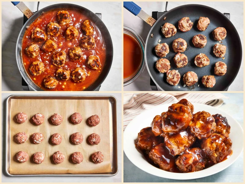 Sweet and Sour Meatballs Recipe