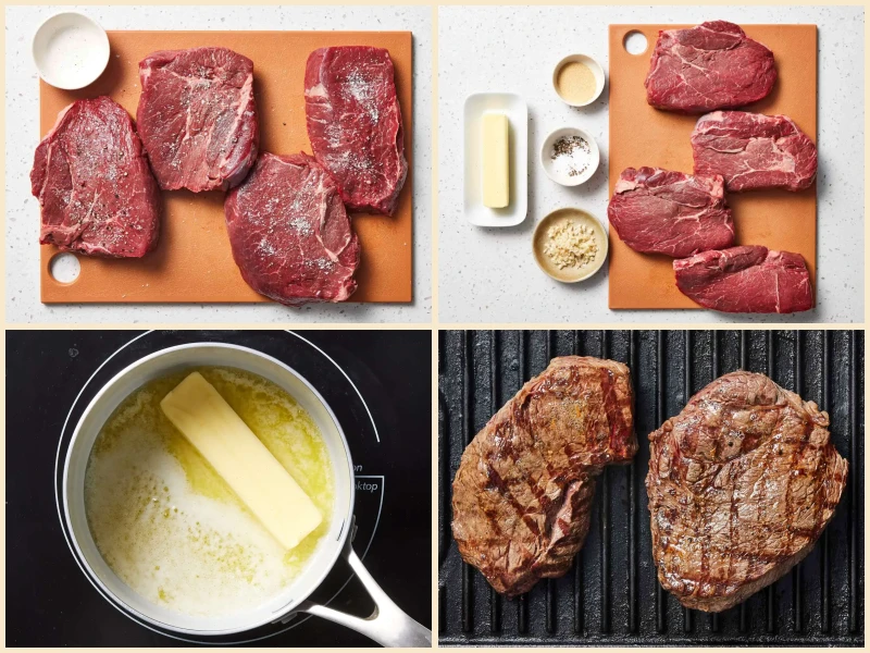 Sirloin Steak with Garlic Butter Recipe
