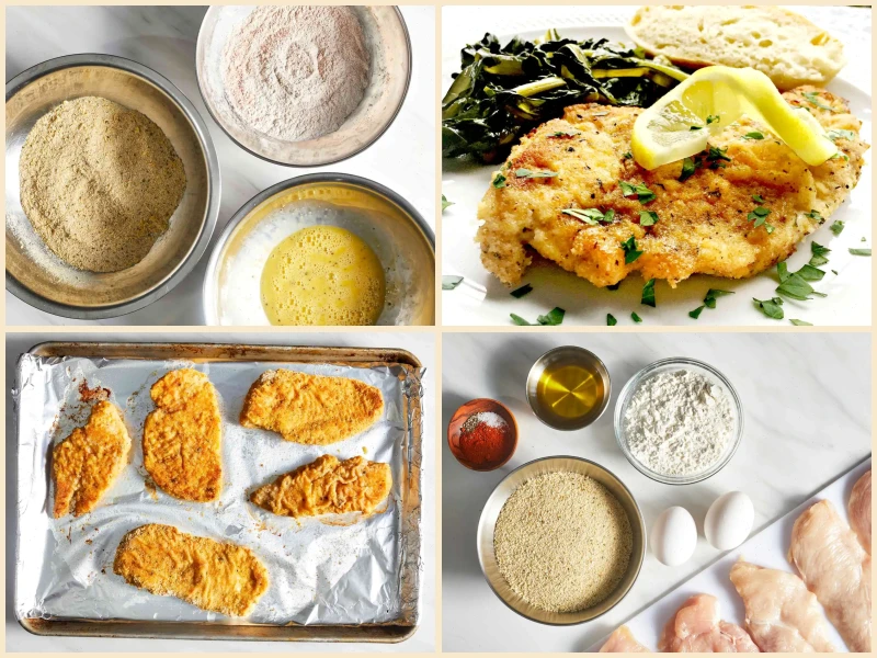 Baked Chicken Schnitzel Recipe