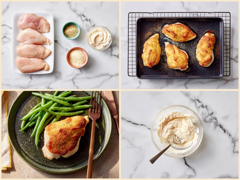 Parmesan Crusted Chicken Recipe