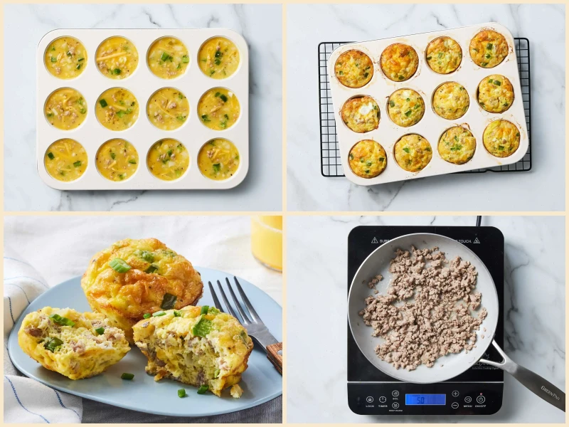 Scrambled Egg Muffin Cups Recipe