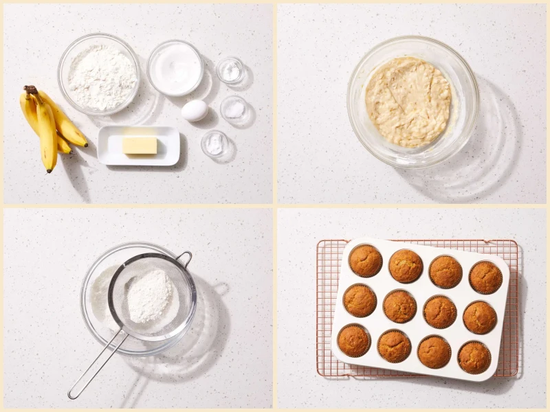 Banana Muffins Recipe