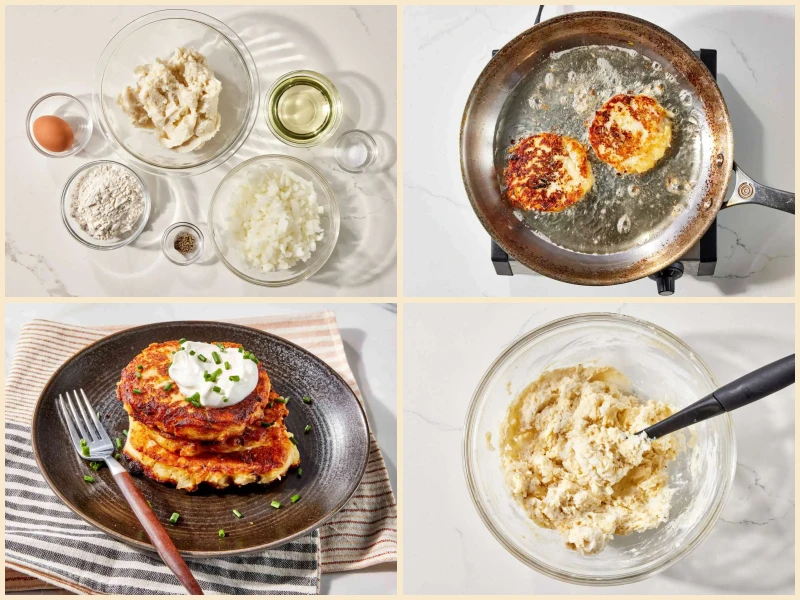 Old-Fashioned Potato Cakes Recipe