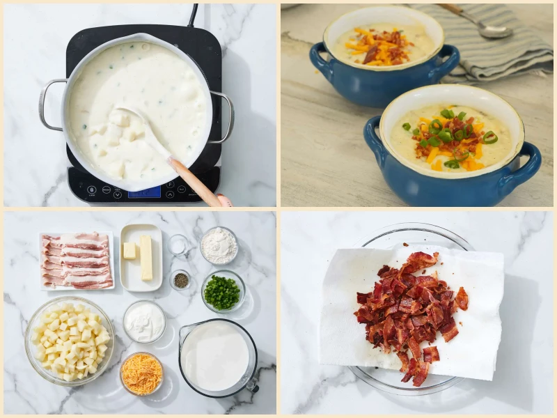 Baked Potato Soup Recipe