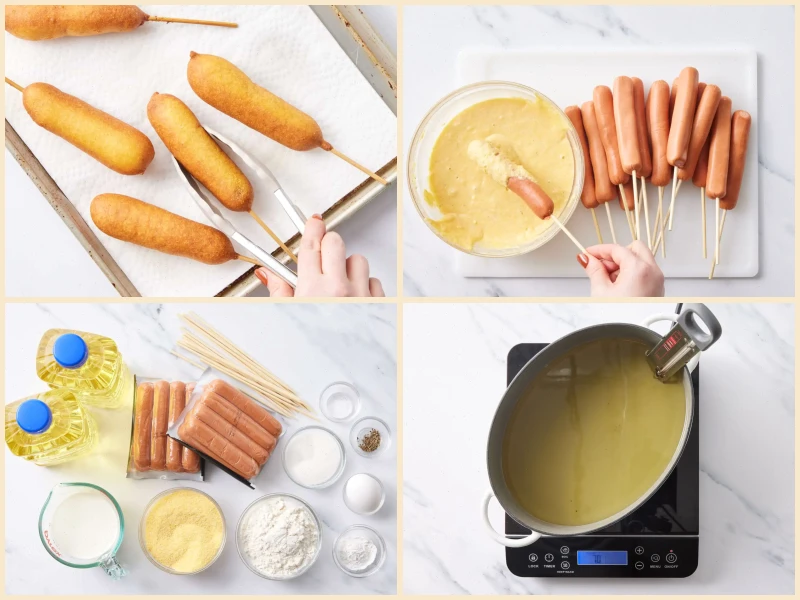 Homemade Corn Dogs Recipe
