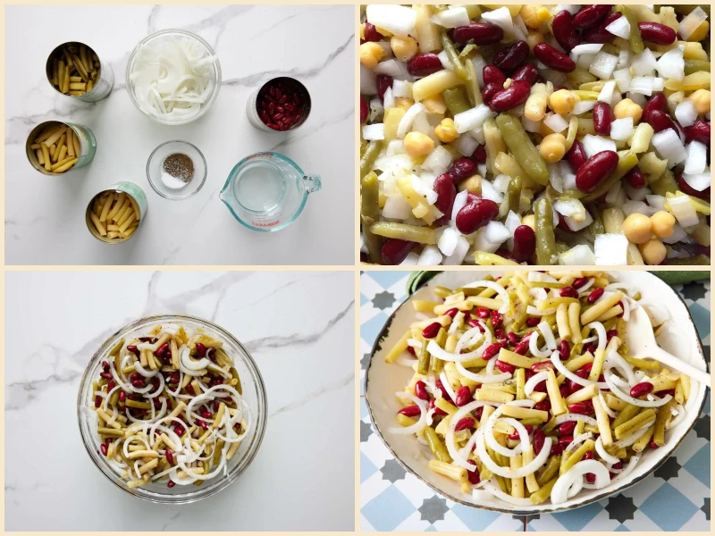 Three Bean Salad Recipe