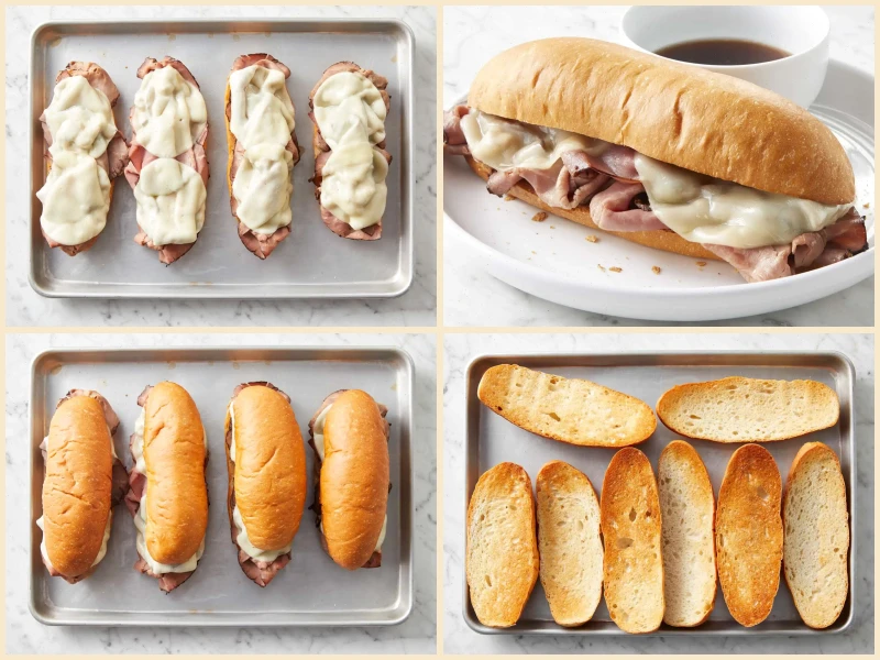 Easy French Dip Sandwiches Recipe